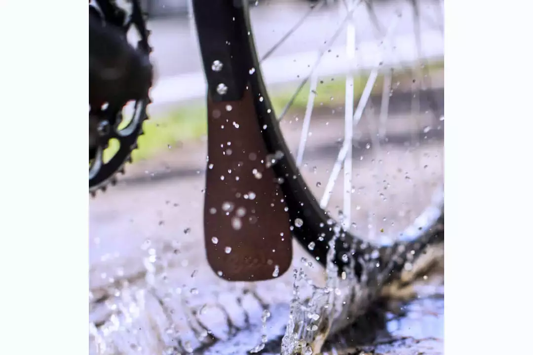 Portland Design Works Lederlappen Mudflaps 6 Portland Design Works Lederlappen Mudflaps