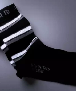 Clothing Accessories PEdAL ED Hikari Reflective Socks Three Stripes