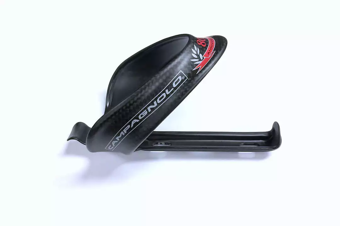 Campagnolo Super Record Carbon 80th Anniversary Bottle Cage 1 Campagnolo Super Record Carbon 80th Anniversary Bottle Cage