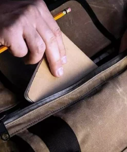 Mission Workshop Rummy Waxed Canvas Messenger Bag