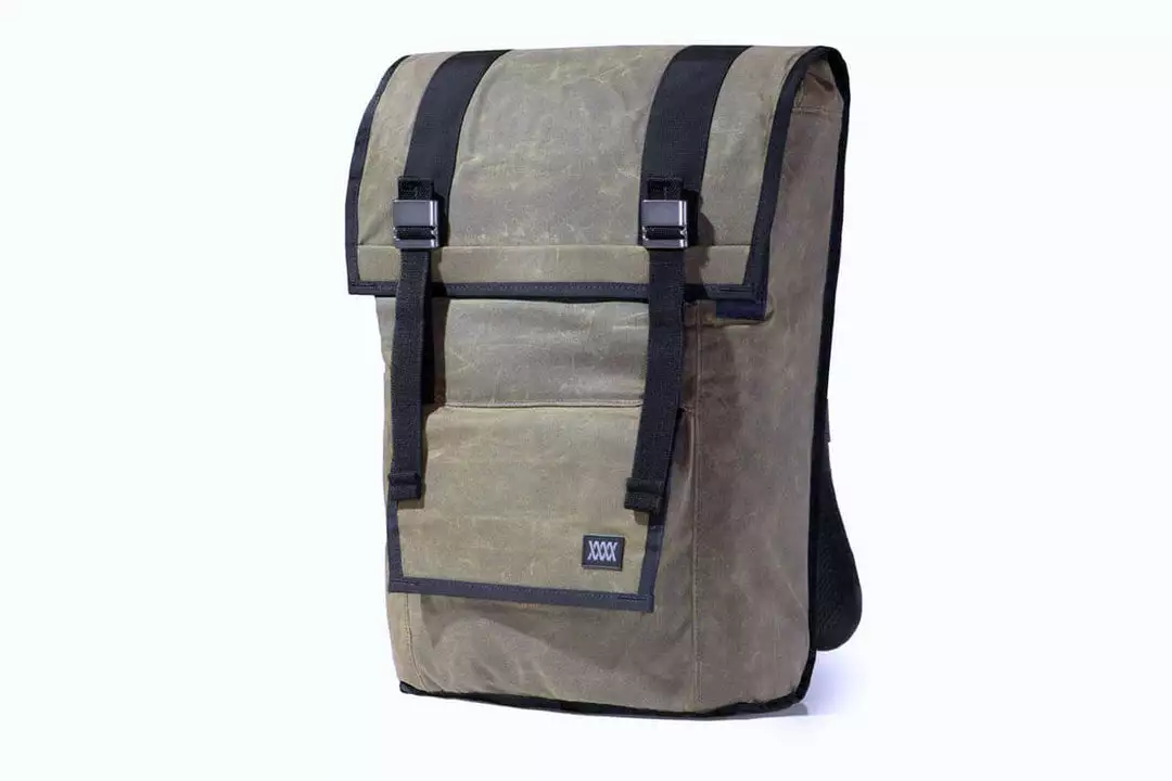 Mission Workshop Fitzroy Waxed Canvas Backpack 1 Mission Workshop Fitzroy Waxed Canvas Backpack