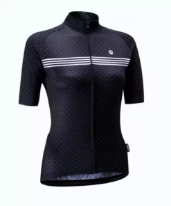 Chapeau Women's Madeleine Polka Stripe Ladies Short Sleeve Jersey