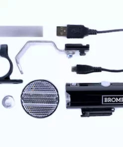 Brompton Components Brompton CatEye Volt400 Rechargeable Front Light With Bracket