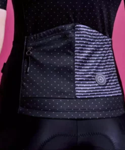 Chapeau Women's Madeleine Polka Stripe Ladies Short Sleeve Jersey