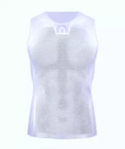 Base Layers Megmeister Men's Drynamo Cycle Sleeveless Base Layer