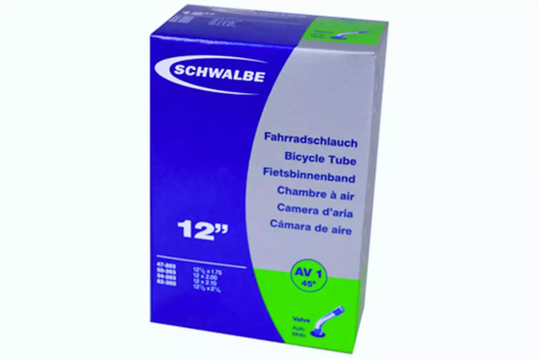 Schwalbe AV 1 12.5" 1.75-2.25 Inner Tube 1 Schwalbe AV 1 12.5" 1.75-2.25 Inner Tube
