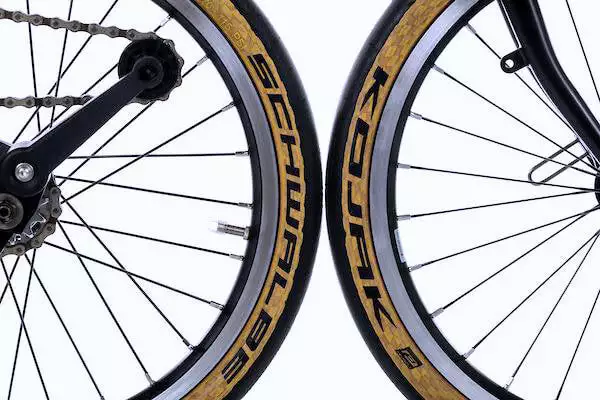 Schwalbe Kojak Tanwall Tyre For Brompton 1 Schwalbe Kojak Tanwall Tyre For Brompton