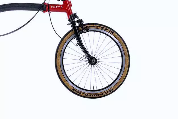 Schwalbe Kojak Tanwall Tyre For Brompton 2 Schwalbe Kojak Tanwall Tyre For Brompton