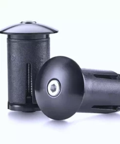 Condor Plain Anodised Aluminium Bar End Plugs