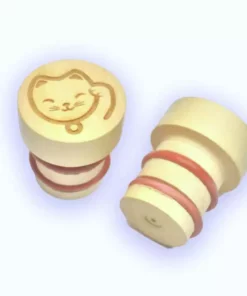 Portland Design Works Contact Points PDW Wood Stumps - Wooden Bar End Plugs