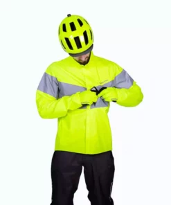 Endura Urban Luminite EN1150 Waterproof Cycling Jacket Men's Clothing
