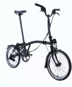 Brompton Bicycles Brompton C Line Black Edition Urban 2022 Folding Bike