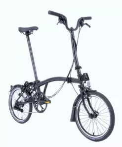 Brompton C Line Black Edition Explore 2022 Folding Bike