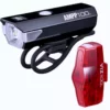 Cateye AMPP 100 / VIZ 100 Bike Light Set Cycling Essentials