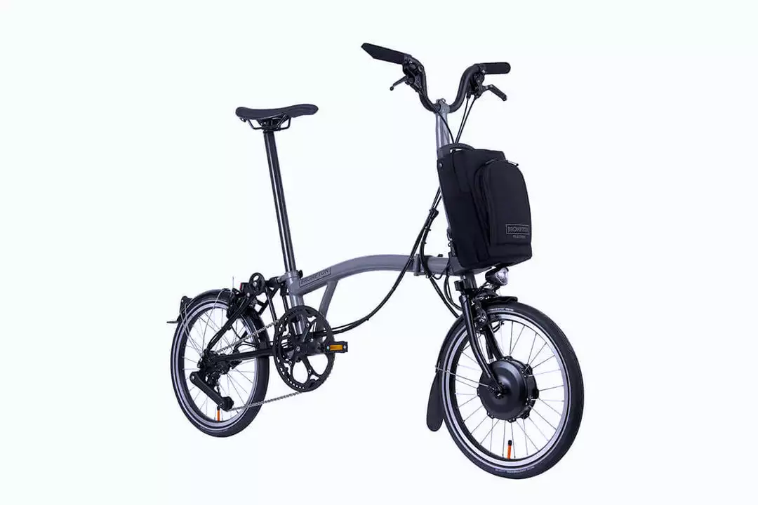 Brompton Electric P Line Urban 2022 Folding Bike 1 Brompton Electric P Line Urban 2022 Folding Bike